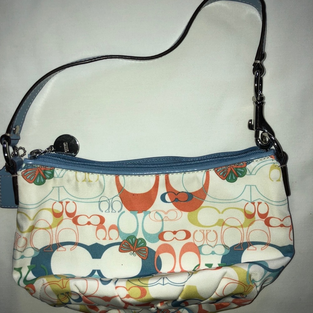 Colorful Coach Shoulder Bag